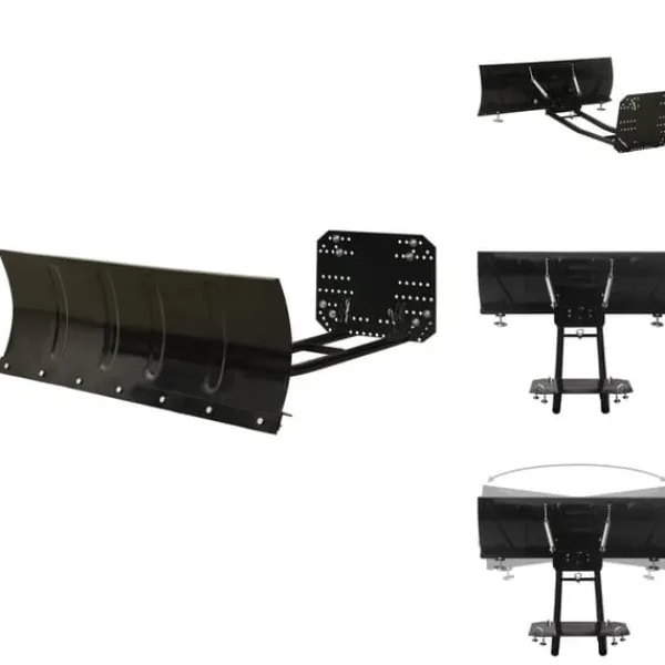 Snerydning^Sneskovle - Living snerydder til ATV 115x38 cm sort