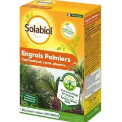 Discount SOLABIOL SOPALMY15 Gødning til palmer og middelhavsplanter 1,5 kg, Velegnet til økologisk landbrug Gødningsmidler
