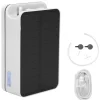 Best Solar Dampumpe Bærbar 2200mAh Stor Kapacitet Batteri Overopladningsbeskyttelse Luftpumpe Springvand & Damme
