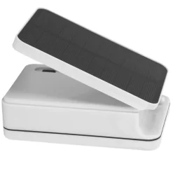 Best Solar Dampumpe Bærbar 2200mAh Stor Kapacitet Batteri Overopladningsbeskyttelse Luftpumpe Springvand & Damme