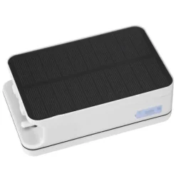 Best Solar Dampumpe Bærbar 2200mAh Stor Kapacitet Batteri Overopladningsbeskyttelse Luftpumpe Springvand & Damme