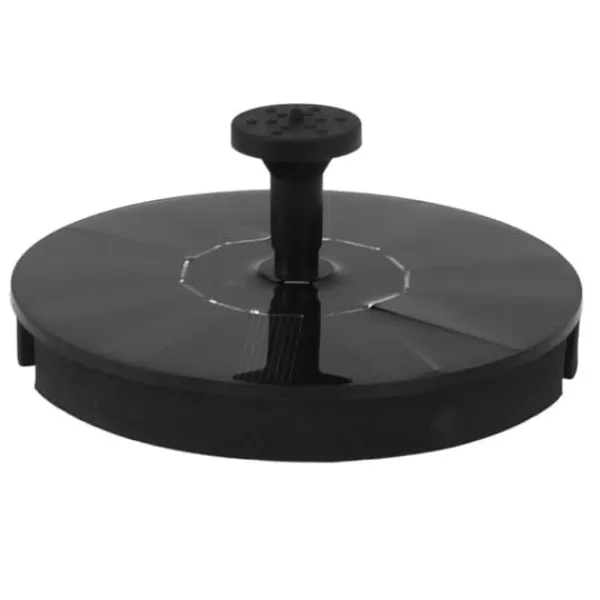 Springvand & Damme^Solar flydende springvand til fuglebad dam akvarium pool - lav støj, multi dyser, vandtæt - 5V