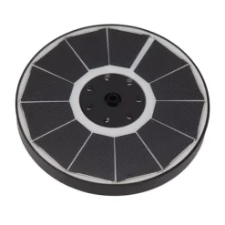 Hot Solar Fountain Light med 8 dyser 3,5W 900mAh Farverig Kraftfuld Solar Fuglebadefontæner til Fuglebad Have Gennemsigtigt mundstykke Springvand & Damme