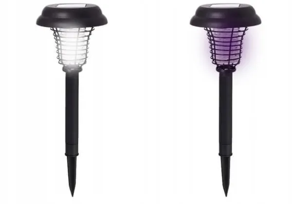 Hot SOLAR LAMPE INSEKTICIDMIDDEL 2-i-1 TIL MYG OG FLUGER DEKORATIV UV NoBzzz Insektmiddel & Dyreafvisende Middel