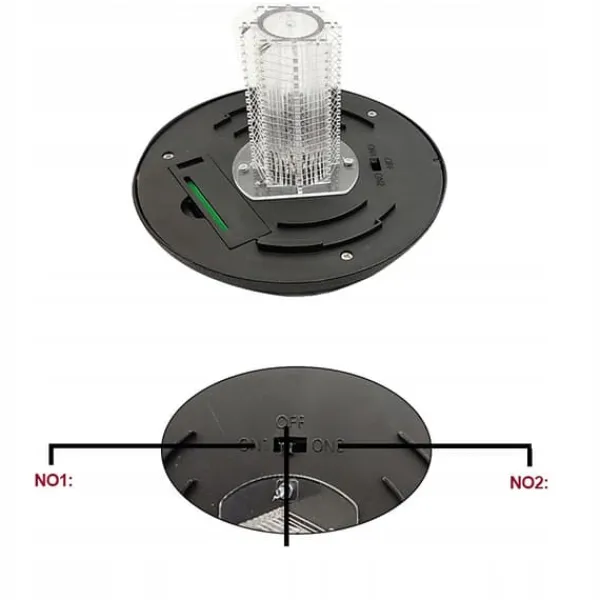 Hot SOLAR LAMPE INSEKTICIDMIDDEL 2-i-1 TIL MYG OG FLUGER DEKORATIV UV NoBzzz Insektmiddel & Dyreafvisende Middel