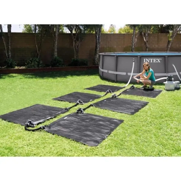 Pool- & Spatilbehør^Solar Mats - Intex - 2x Solar Mat & WAYS Reparationssæt og teststrimler