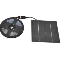 Havedekorationer^Solar Plant Grow Light Strip Miljövänlig 5W LED Högt ljusflöde Främja tillväxt Solar LED Grow Light Strips 3 Meter / 3,3yd