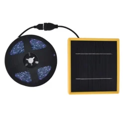 Kit Til Plante- & Urtedyrkning^Solar Plant Grow Light Strip Solar Power Full Spectrum 5W LED högt ljusflöde Solar LED Grow Light Strips för anläggning 3 meter / 3,3yd
