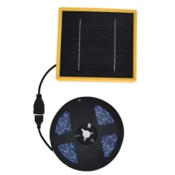 Kit Til Plante- & Urtedyrkning^Solar Plant Grow Light Strip Solar Power Full Spectrum 5W LED högt ljusflöde Solar LED Grow Light Strips för anläggning 3 meter / 3,3yd