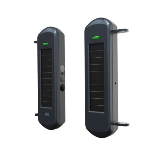 Sensorer Til Sikkerhedssystemer^Solar trådløs strålesensor, 800m transmissionsområde, 100m detektionsområde