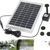 Outlet Solartankpumpe, 5W solenergi, 250 L/t flowrate, 60 cm sprøjtehøjde Springvand & Damme
