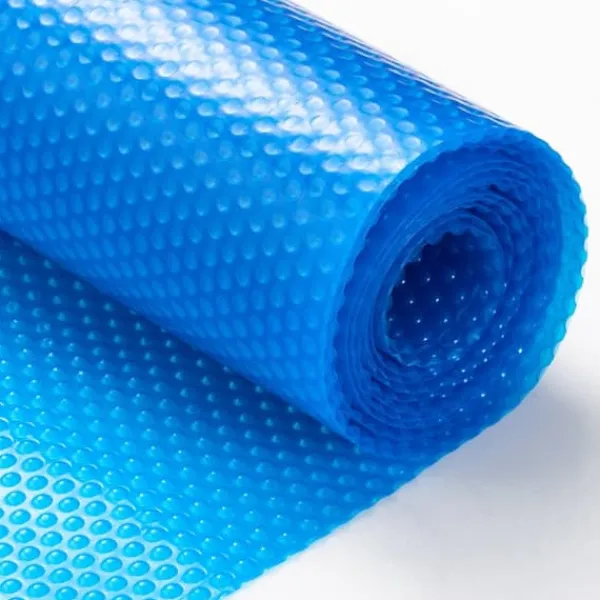 Solartæppe til swimmingpool, 24 x 12 ft rektangel, til både nedgravede og overjordiske pools, 16 mil blåt solar cover, energieffektiv opvarmning Pool- & Spatilbehør