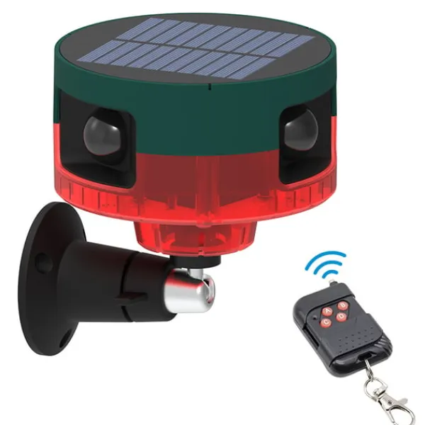 Outlet Soldrevet jordalarm med fjernbetjening Sikkerhedslamper