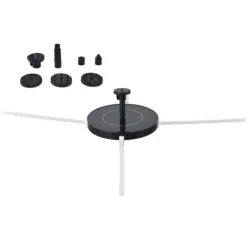 Hot Solfontän 130MM Smart liten hushållsvilla Trädgård Fiskdamm Innergård Stengård Fågelbad Dekorativ fontän Springvand & Damme