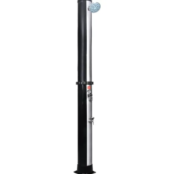 Spa & Udendørsbad^Solopvarmet udendørsbruser med brusehoved og hane 40 l - Solopvarmet Bruser - Solopvarmede Brusere - Home & Living