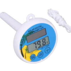 Pool- & Spatilbehør^Soltermometer Minimum Maximal Vattentemperatur Display Digital termometer för swimmingpool