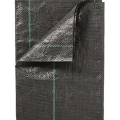 Haveduge^Sort landskabsdug 1 x 25 m, UV-behandlet, 100 g/m² - Ukrudtsbekæmpende bunddug