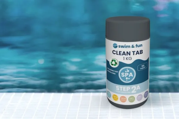 Pool- & Spatilbehør^Spa CleanTab 5 gr, 1 kg