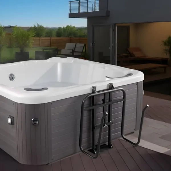 Outlet Spa Cover Lift, Hydraulisk Højde 33,1" - 41,3", Bredde 53,1" - 92,5", Justerbar, Under-sidet installation Pool- & Spatilbehør
