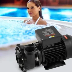 Spa & Udendørsbad^Spa pumpe, dobbelt hastighed, 56-ramme, 2