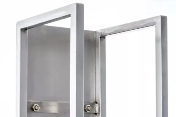 Hot Spark Firewood Rack - Stainless Steel Metal, 140 cm Height Tilbehør Til Brændeovne & Pejse