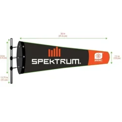 Hot Spektrum Vindpølse 25x91cm Flag & Vindposer