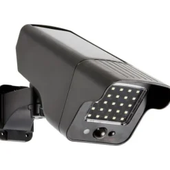 Falske Overvågningskameraer^Spotkamera med plastdetektor - 280 lumen
