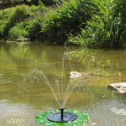 New Springvand - Solar Springvand / Vand Springvand Solcelle - 28 cm Springvand & Damme