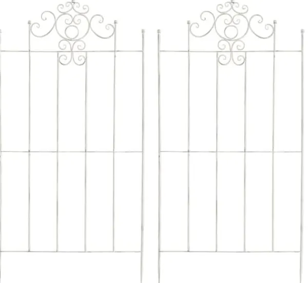 Buer, Spalier, Lysthuse Uden Tag^Sæt med 2 espalier Paula 2 x 85,5 x 170 cm 1