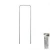 Haveduge^Sæt med 5 produkter. Galvaniseret metalstift i form af "U" bredde 3cm / højde 20cm