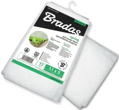 Haveduge^Sæt med 10 produkter. Non-woven 17g/m² fjeder, hvid, 1,6 x 10m