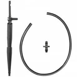 Sæt med 25 produkter. Pile-drypper, lige med adapter og 50cm rør, 2,2l/t Vanding