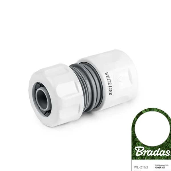Vanding^Sæt med 10 produkter. WHITE LINE Szybkozłącze 3/4" Power-Jet