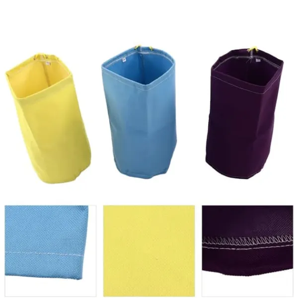 Kit Til Plante- & Urtedyrkning^3st växtfilterpåse 1 gallon polyester essens extraktionspåse för örtslaggfruktfiltrering