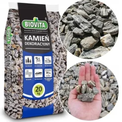Havesten & Trædesten^STENBARK - Gnejs Dekorativ Havesten Biovita 11-30 mm 20 kg