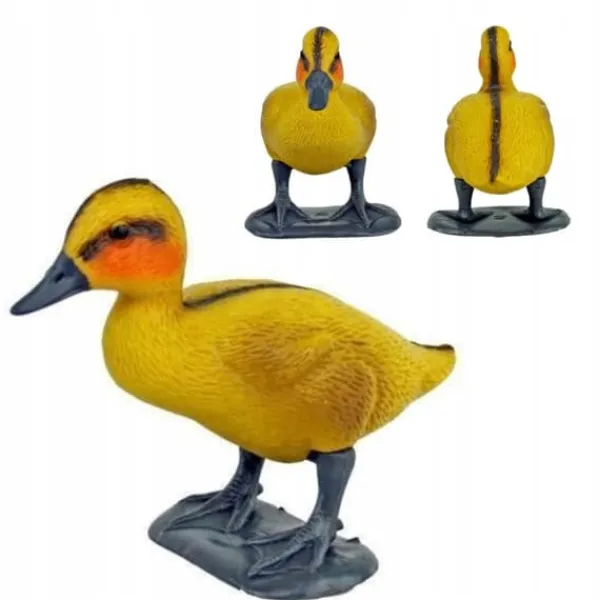 Stående ælling dekorativ havefigur 18 x 13,5 cm Havedekorationer