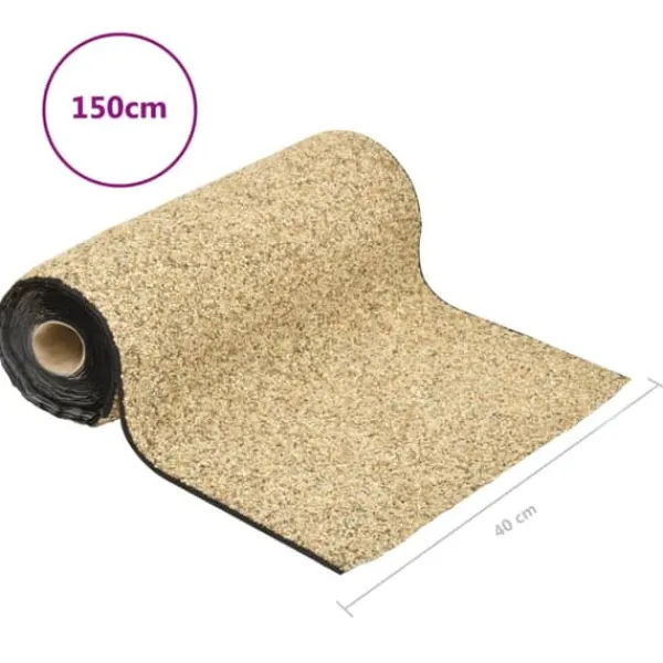 Springvand & Damme^Stenfolie 150x40 cm naturligt sand - Stenfolie - Stenfolier - Home & Living