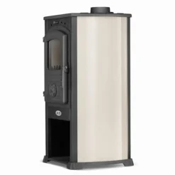 Outlet Stilfuld brændeovn - klassisk design - 10 kW effekt - op til 100 m² Brændeovne