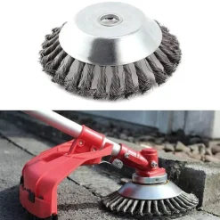 Clearance Stålbørste Fladerengøring 20 cm Havemaskiner