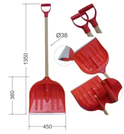 Sale STOR PLASTIK SNESKOVL (LUZ) - STOR SNESKOVL I Snerydning