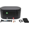 Hot Stort Oppusteligt Isbad, 275L Kapacitet, Holdbart PVC Materiale,sort Spa & Udendørsbad