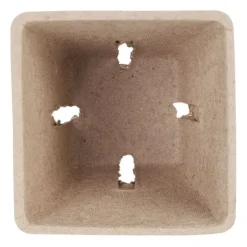Kit Til Plante- & Urtedyrkning^Sætte med frøpotter, 5.5x6x6 cm, Brun