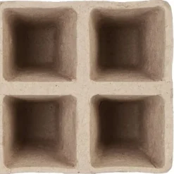 Online Sætte med plantepotter, 5x3,5x3,5 cm, Brun Kit Til Plante- & Urtedyrkning