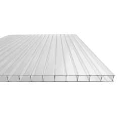 Drivhus^Stykke drivhus flervægsplade / klar polycarbonat 700x1500mm - 4mm, 4stk.