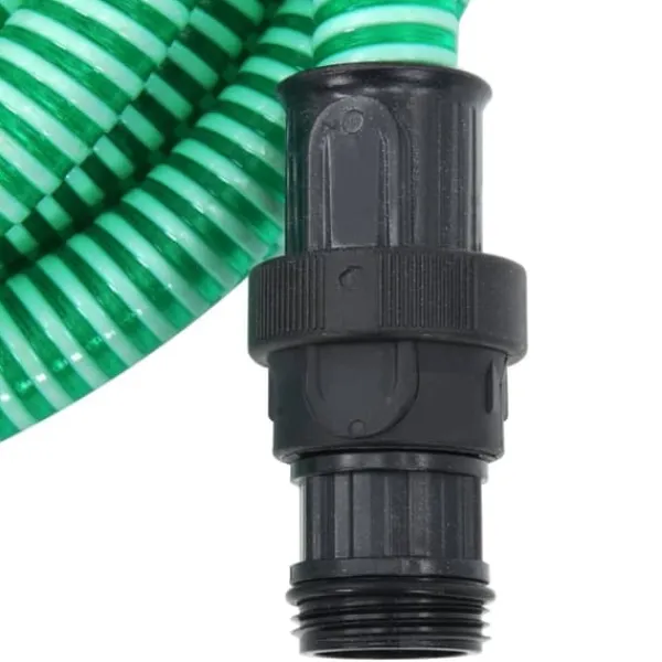 Vanding^Sugeslange med messingkoblinger 1" 10 m PVC grøn - Sugeslange - Sugeslanger - Home & Living