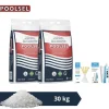 New Swimming Pool Salt Polish - Velegnet til saltvandssystem - 30 kg & WAYS skrubbebørste Pool- & Spatilbehør