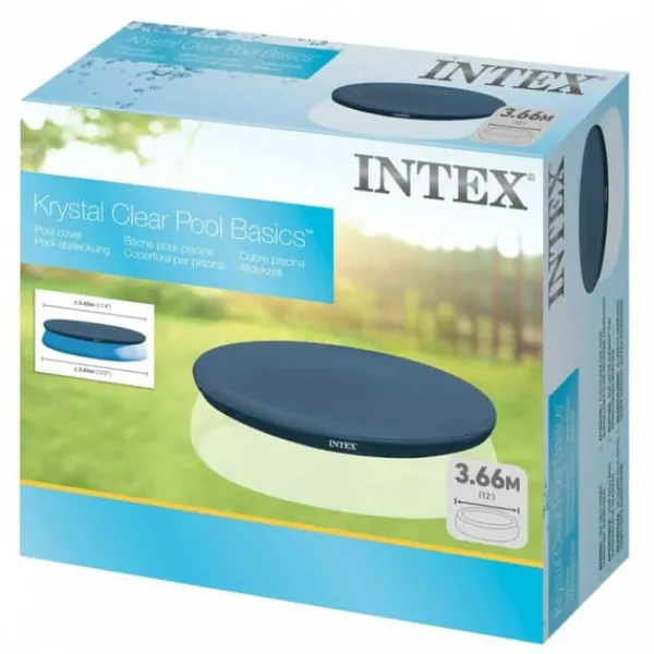 Outlet Swimmingpool Cover Intex 28022 EASY SET 366 x 20 x 366 cm Pool- & Spatilbehør