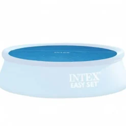 Pool- & Spatilbehør^Swimmingpool Cover Intex 29023 EASY SET/METAL FRAME Ø 448 cm 419 x 419 cm