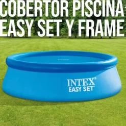 Sale Swimmingpool Cover Intex 29023 EASY SET/METAL FRAME Ø 448 cm 419 x 419 cm Pool- & Spatilbehør