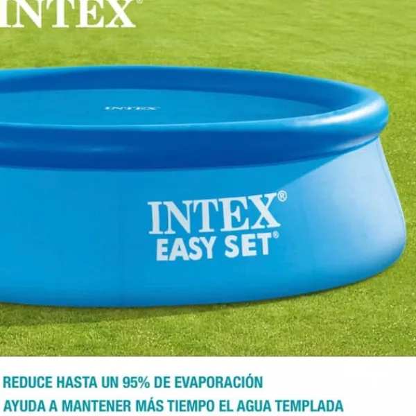 Sale Swimmingpool Cover Intex 29023 EASY SET/METAL FRAME Ø 448 cm 419 x 419 cm Pool- & Spatilbehør